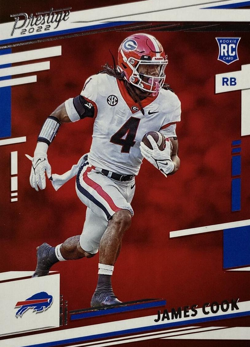 2022 Panini Prestige Football James Cook #347