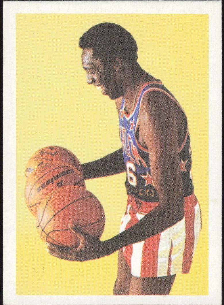 1971 Fleer Harlem Globetrotters Basketball Meadowlark Lemon #14 PSA 8
