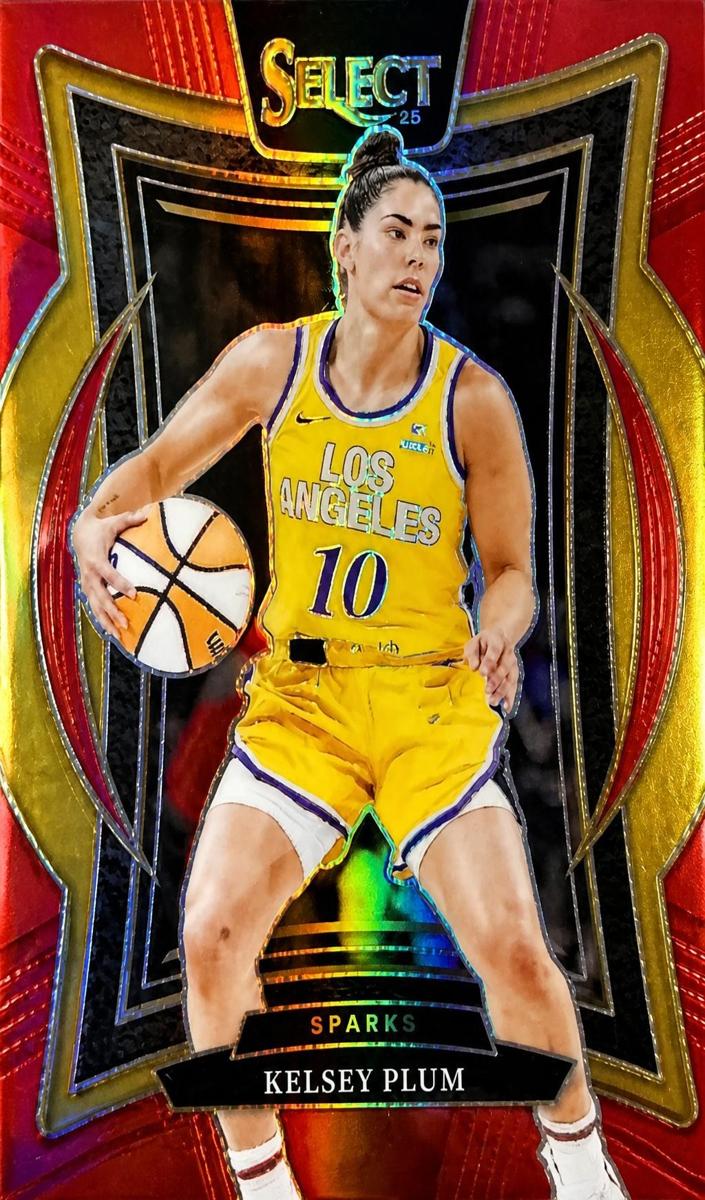 2025 Panini Select WNBA Basketball Red Kelsey Plum #31