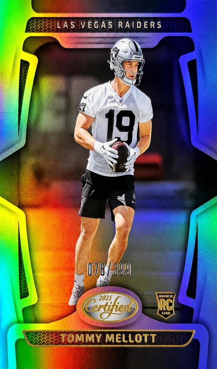 2025 Panini Certified Football Mirror Tommy Mellott #128