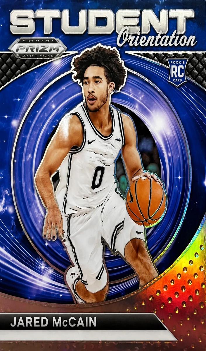 2024 Panini Prizm Draft Picks Basketball Silver Jared McCain #20