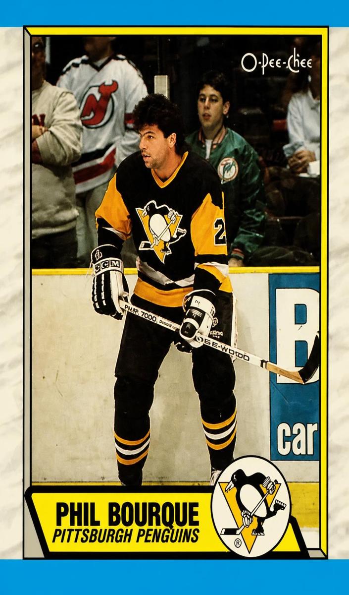 1989 O-Pee-Chee Hockey Phil Bourque #19