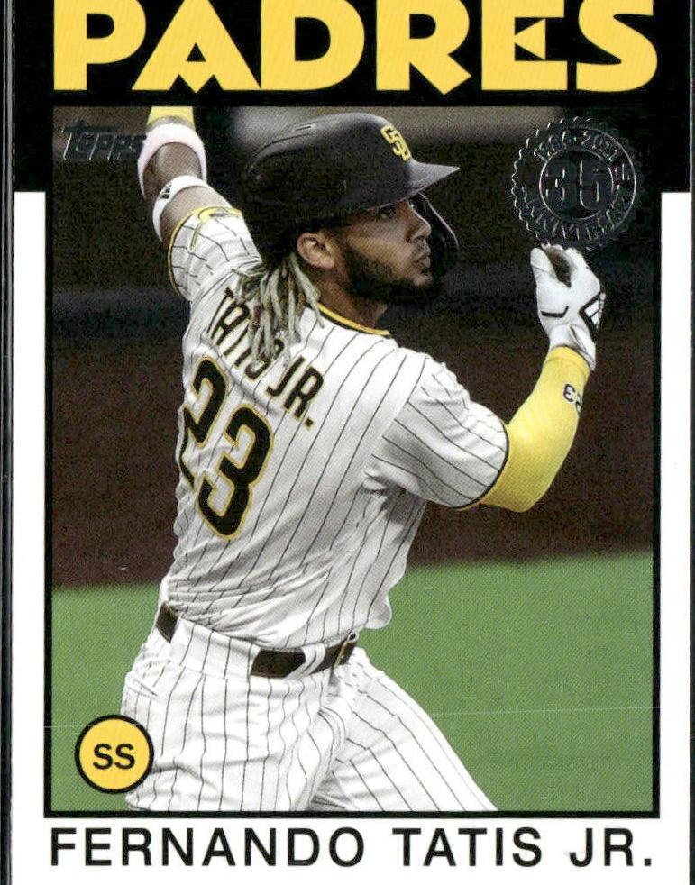 2021 Topps Baseball Fernando Tatis Jr. #86B-100