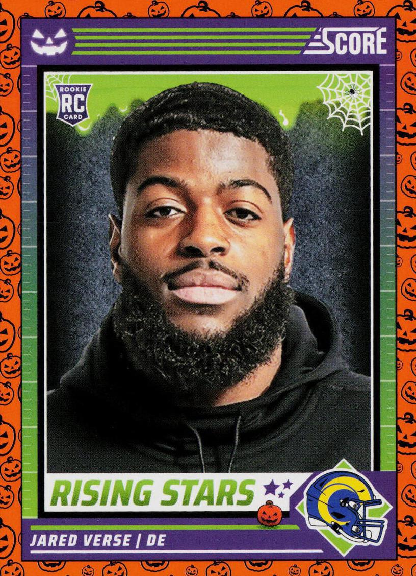 2024 Panini Score-a-Treat Football Pumpkin Jared Verse #23 SGC 9.5
