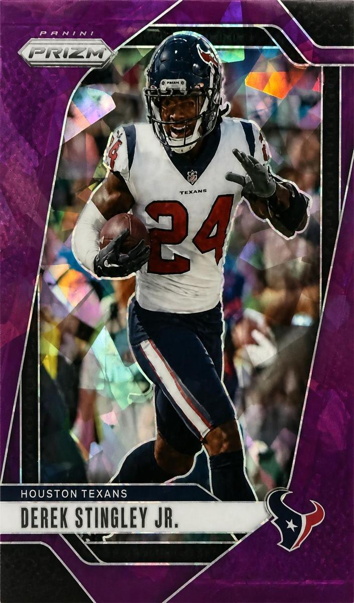 2024 Panini Prizm Football Purple Ice Derek Stingley Jr. #119