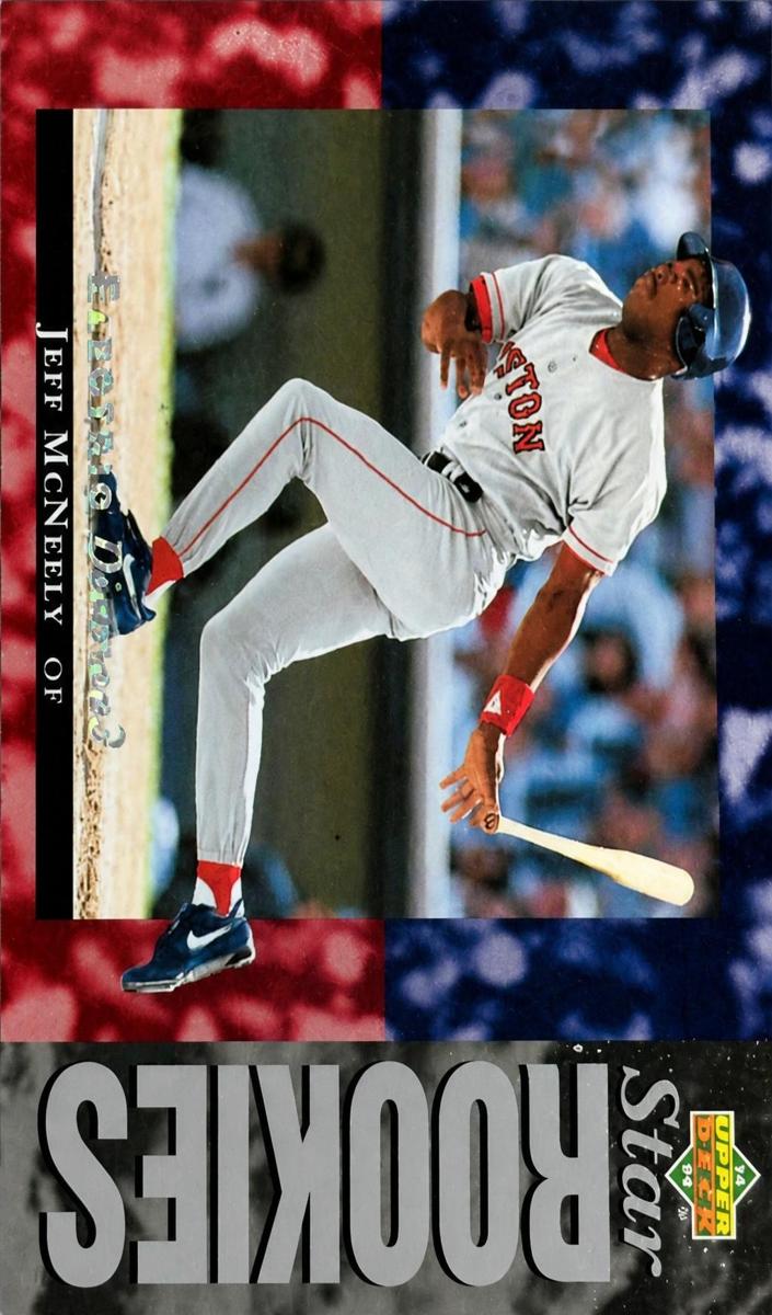 1994 Upper Deck Baseball Electric Diamond Jeff McNeely #21