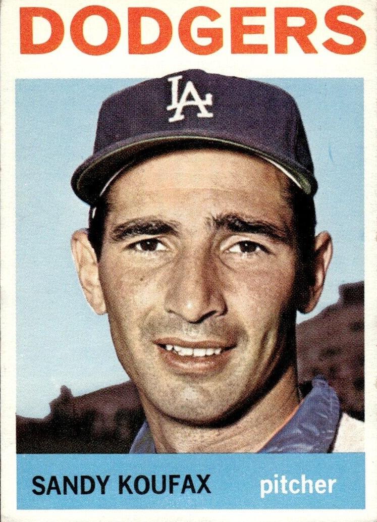 1964 Topps Baseball Sandy Koufax #200 PSA 7.5