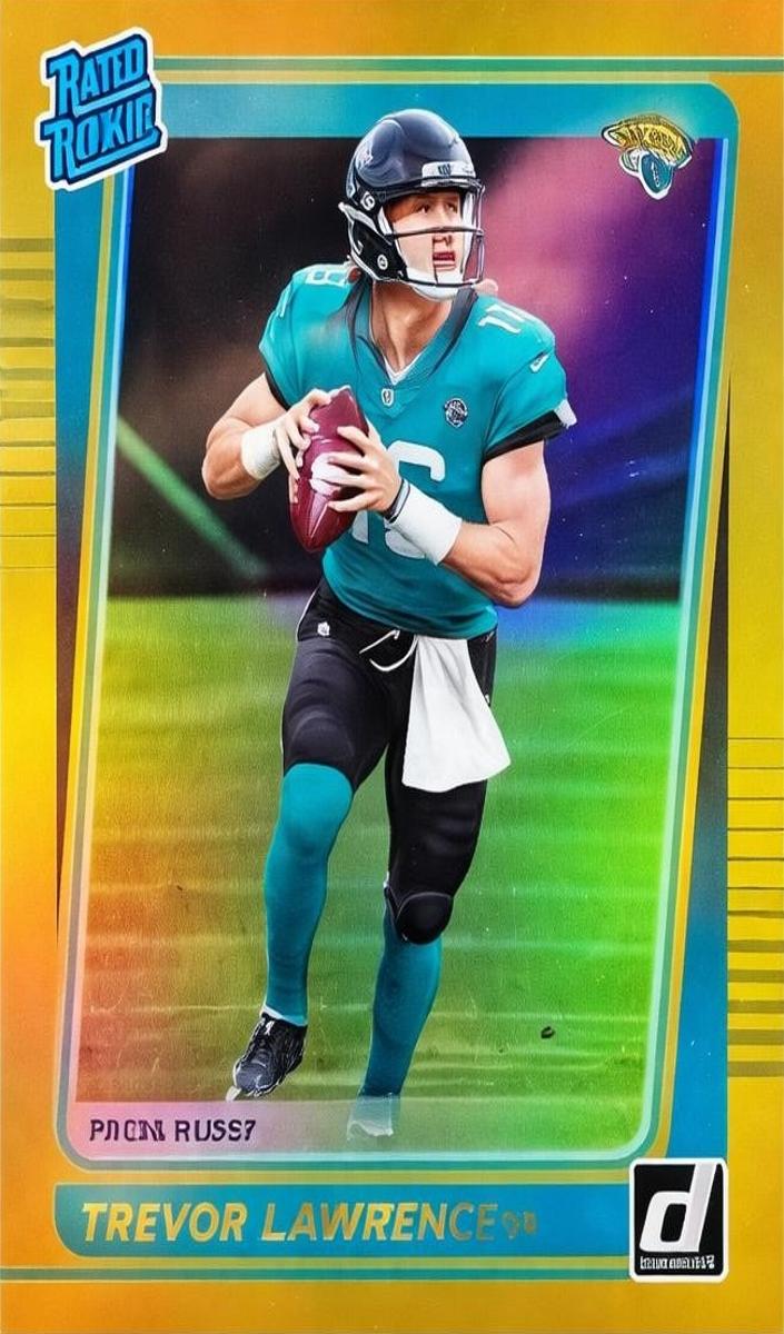 2021 Panini Donruss Football Press Proof Premium Trevor Lawrence #251