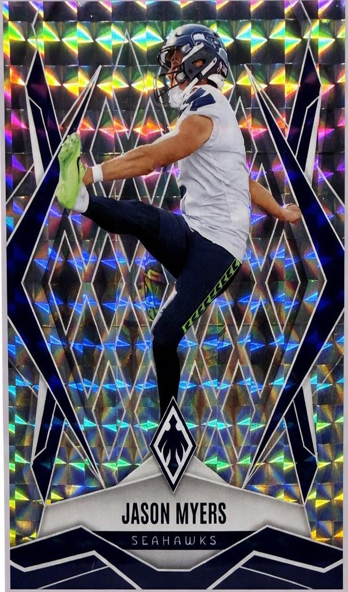 2025 Panini Phoenix Football Silver Pyramids Jason Myers #31