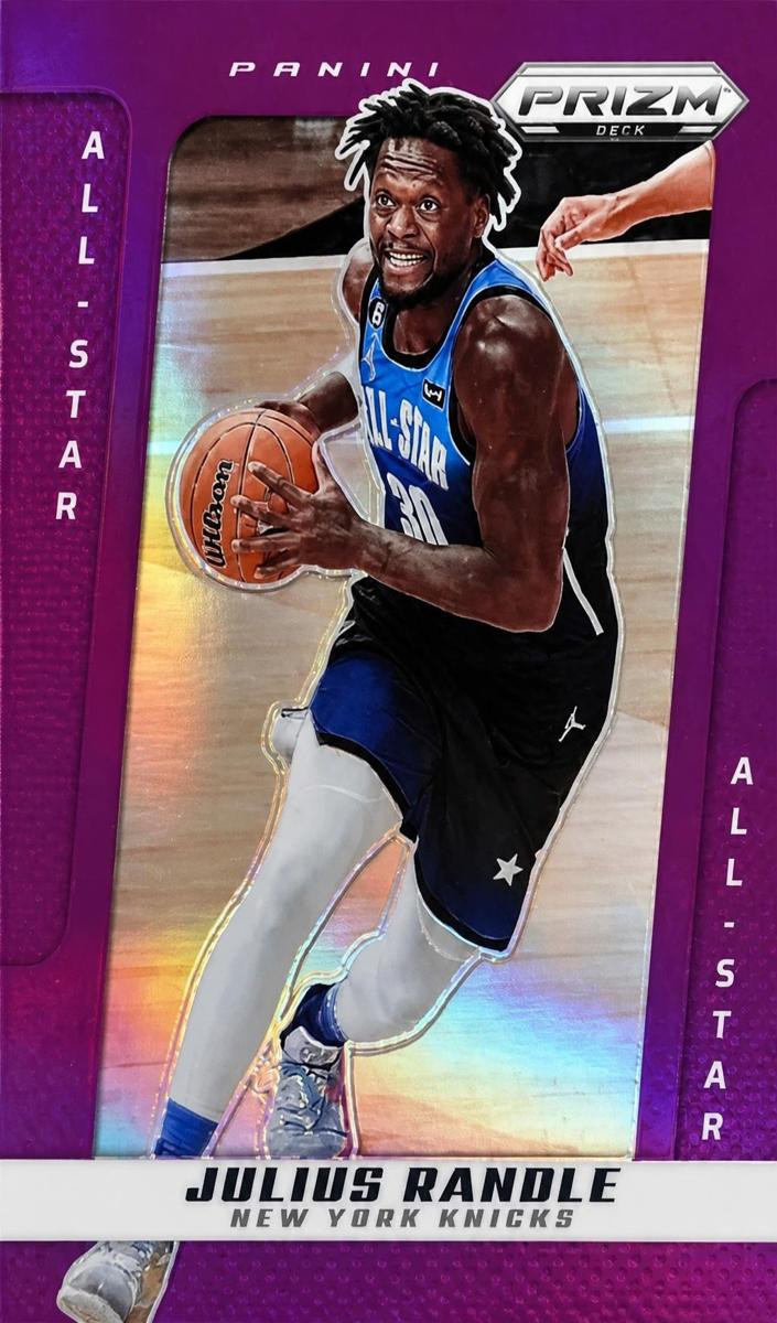 2024 Panini Prizm Deca Basketball Purple Julius Randle #2