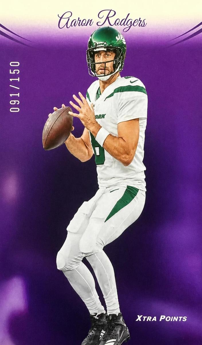 2024 Panini Prestige Football Purple Xtra Points Aaron Rodgers #228