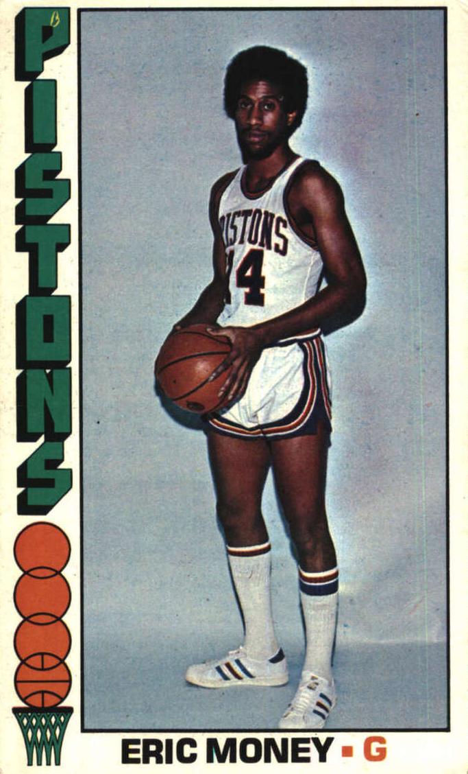 1976 Topps Basketball Eric Money #58 PSA 8