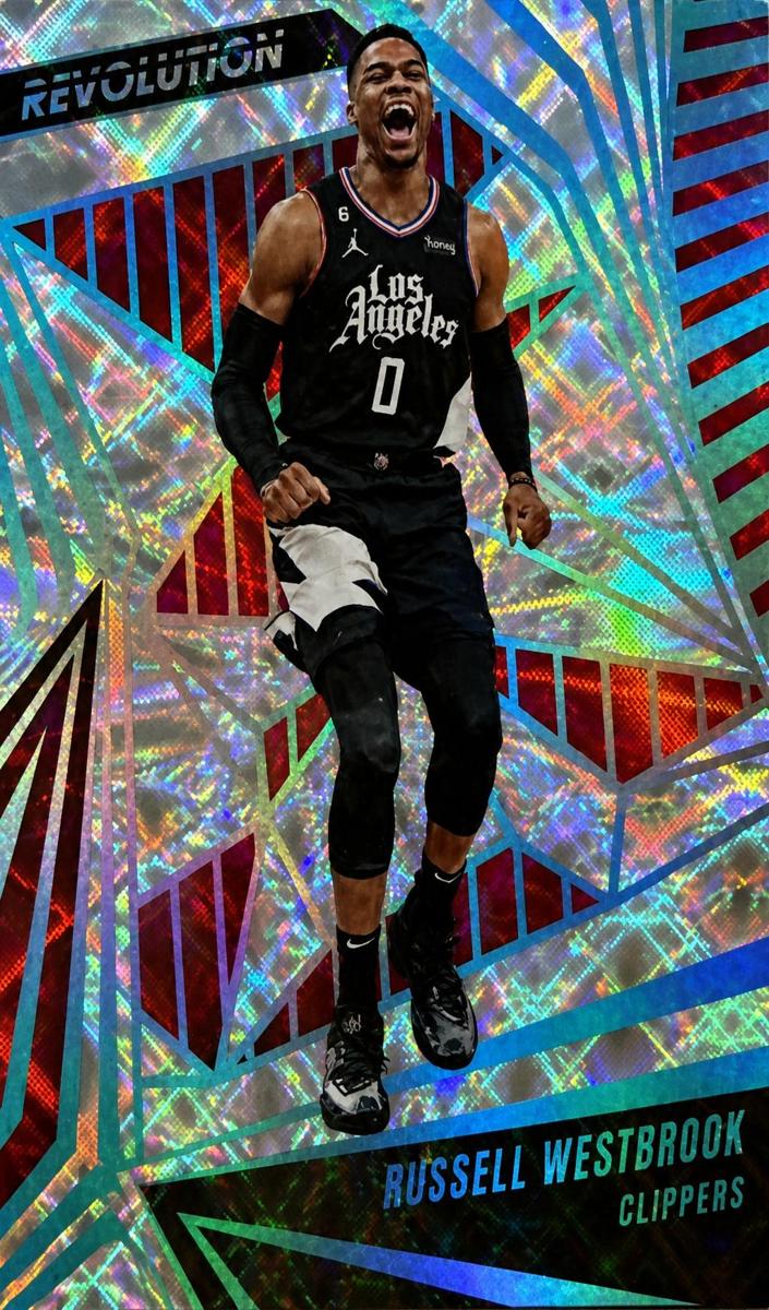 2023 Panini Revolution Basketball Future Frame Russell Westbrook #8