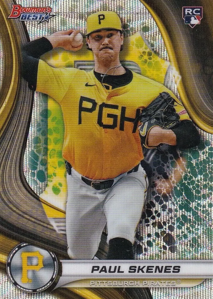 2024 Bowman's Best Baseball Wave Paul Skenes #53 PSA 10
