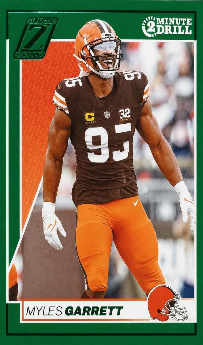 2024 Panini Zenith Football Two Minute Drill Myles Garrett #22