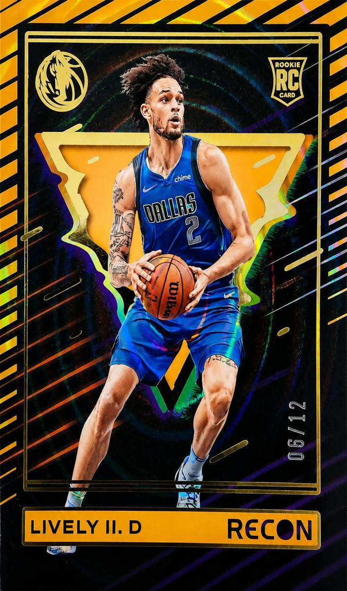 2023 Panini Recon Basketball Holo Orange FOTL Dereck Lively II #221