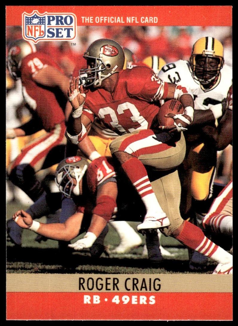 1990 Pro Set Football Roger Craig #287
