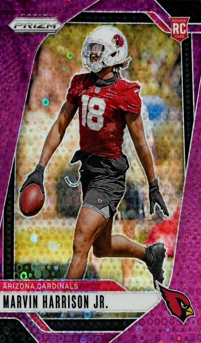 2024 Panini Prizm Football No Huddle Purple Marvin Harrison Jr. #375