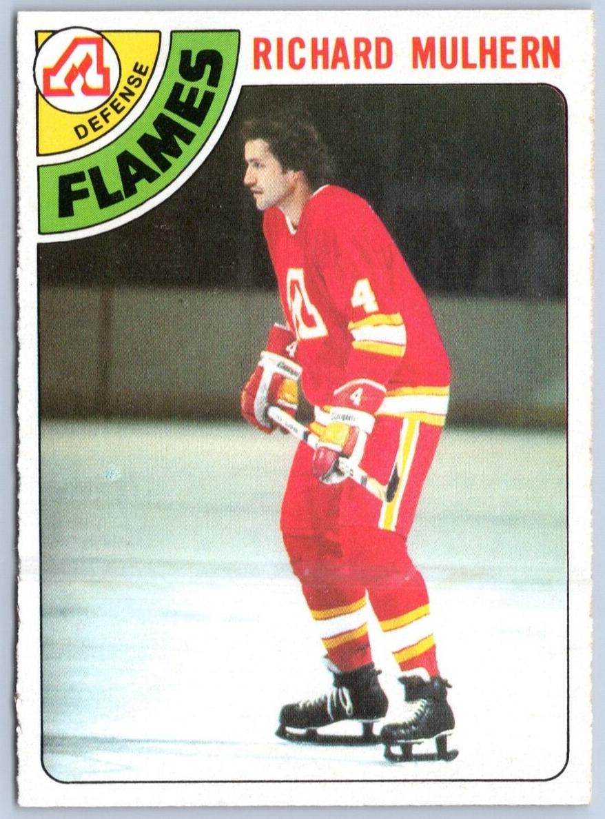 1978 O-Pee-Chee Hockey Richard Mulhern #256