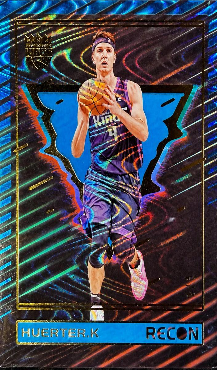 2023 Panini Recon Basketball Holo Platinum Swirl FOTL Kevin Huerter #179