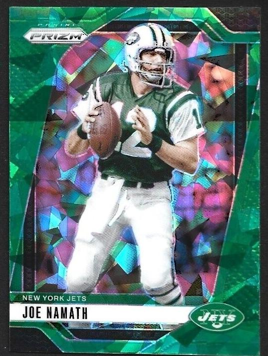 2024 Panini Prizm Football Green Ice Joe Namath #228