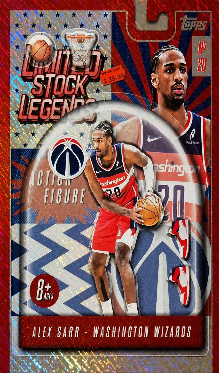 2025 Topps Basketball Surge Alex Sarr #LST-35