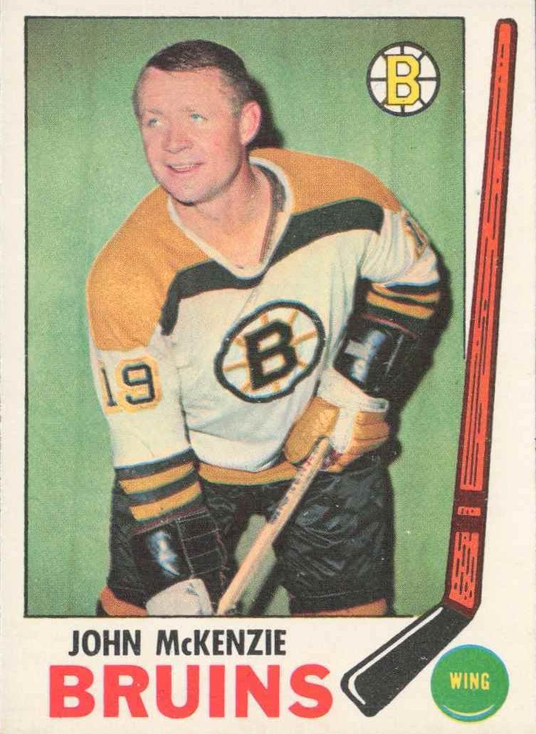 1969 O-Pee-Chee Hockey John McKenzie #28 PSA 9