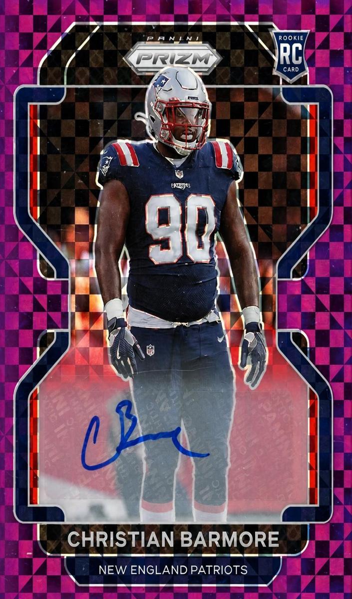 2021 Panini Prizm Football Purple Power Christian Barmore #388