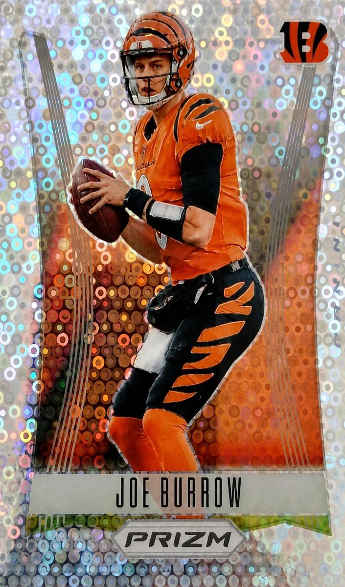 2023 Panini Prizm Football No Huddle Joe Burrow #PF-3 PSA 9