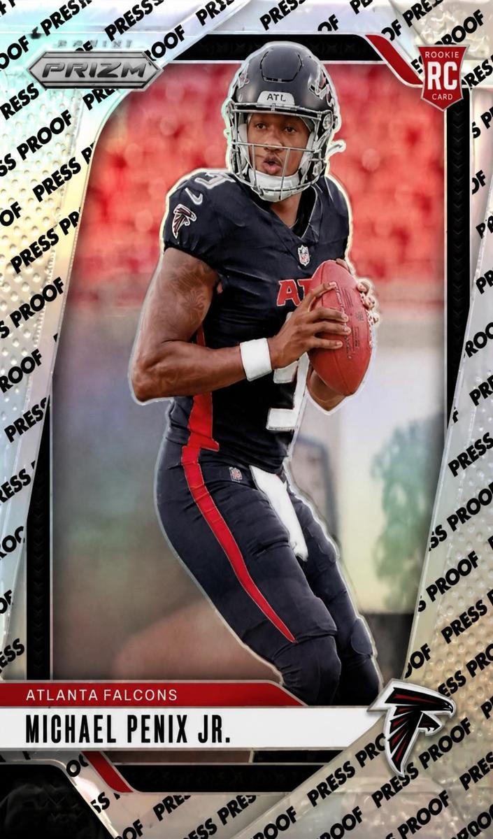 2024 Panini Prizm Football Press Proof Michael Penix Jr. #378 PSA 9