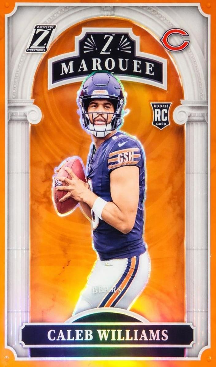 2024 Panini Zenith Football Orange Caleb Williams #1