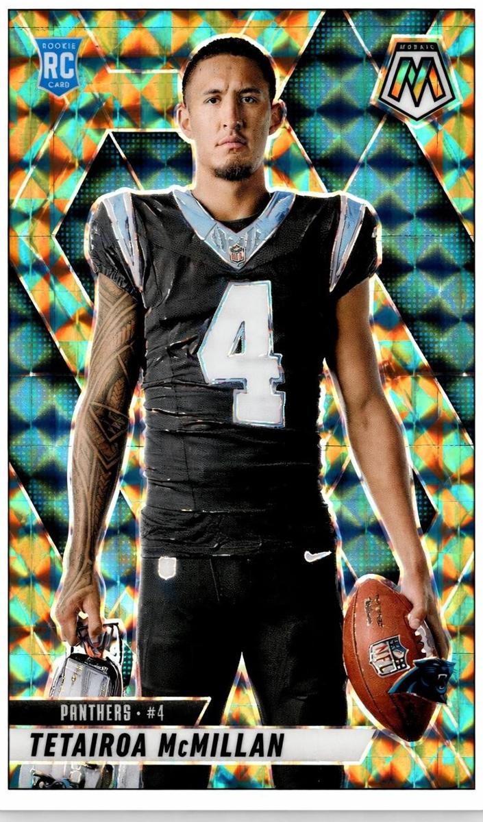 2025 Panini Mosaic Football Tessellation Tetairoa McMillan #274