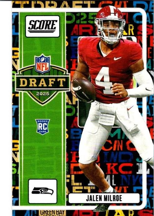 2025 Panini Score Football Jalen Milroe #10