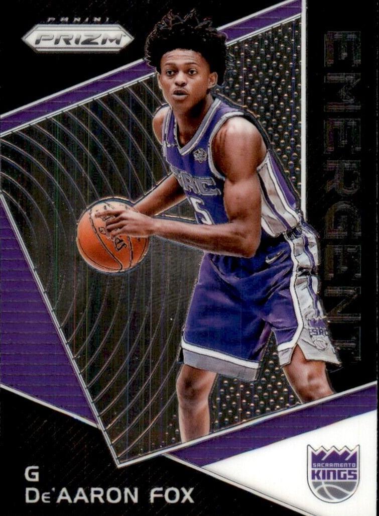 2017 Panini Prizm Basketball De'Aaron Fox #EM-DEA
