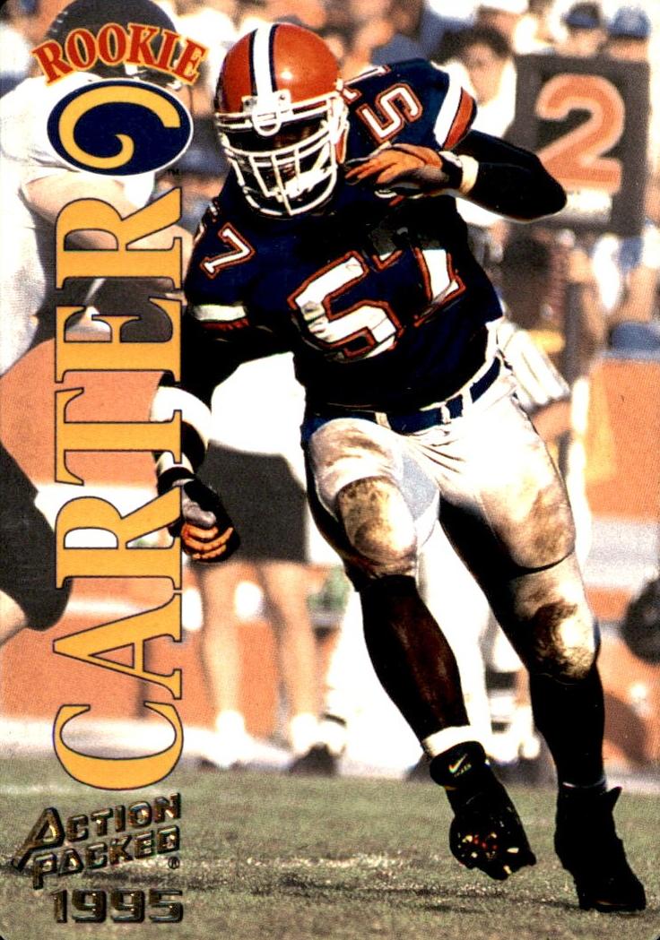 1995 Action Packed Football Kevin Carter #108