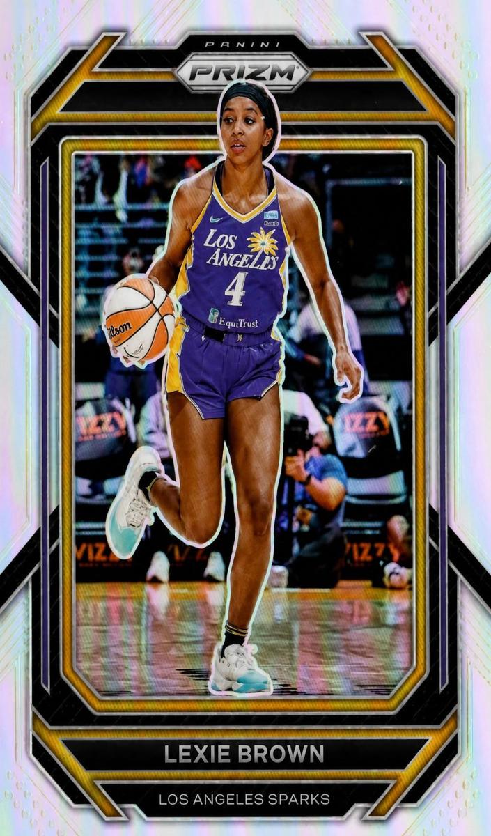 2023 Panini Prizm WNBA Basketball Silver Lexie Brown #84