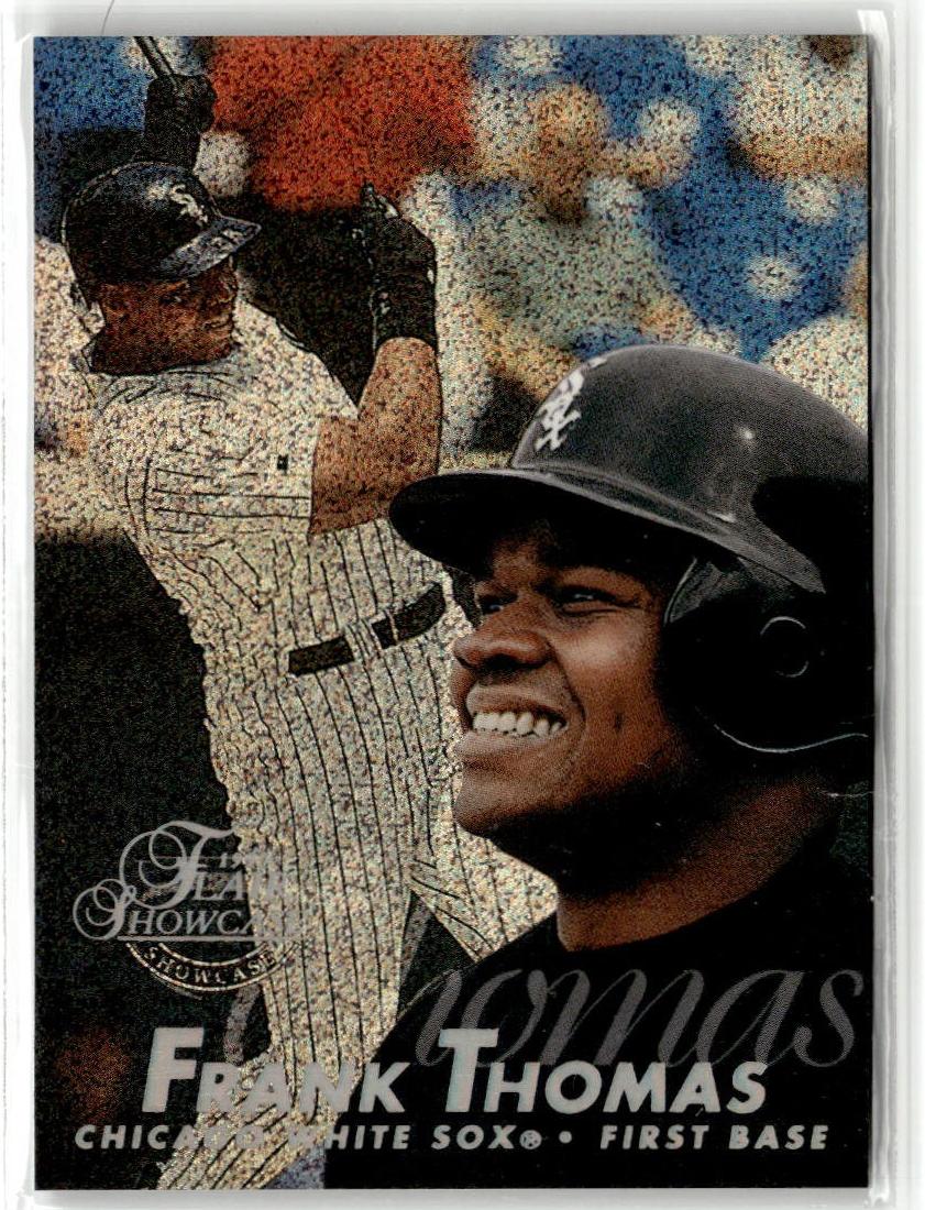 1997 Flair Showcase Baseball Row 0 Frank Thomas #35