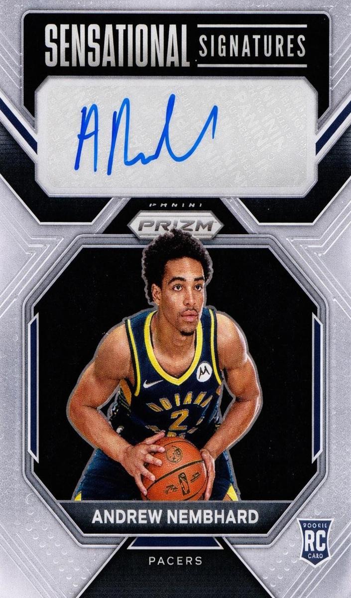 2022 Panini Prizm Basketball Andrew Nembhard #SS-AN PSA 9