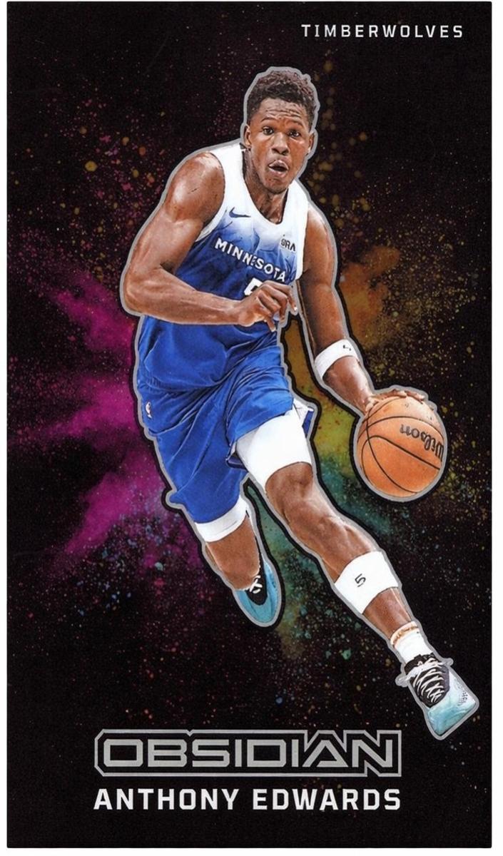 2023 Panini Obsidian Basketball Anthony Edwards #19 PSA 9