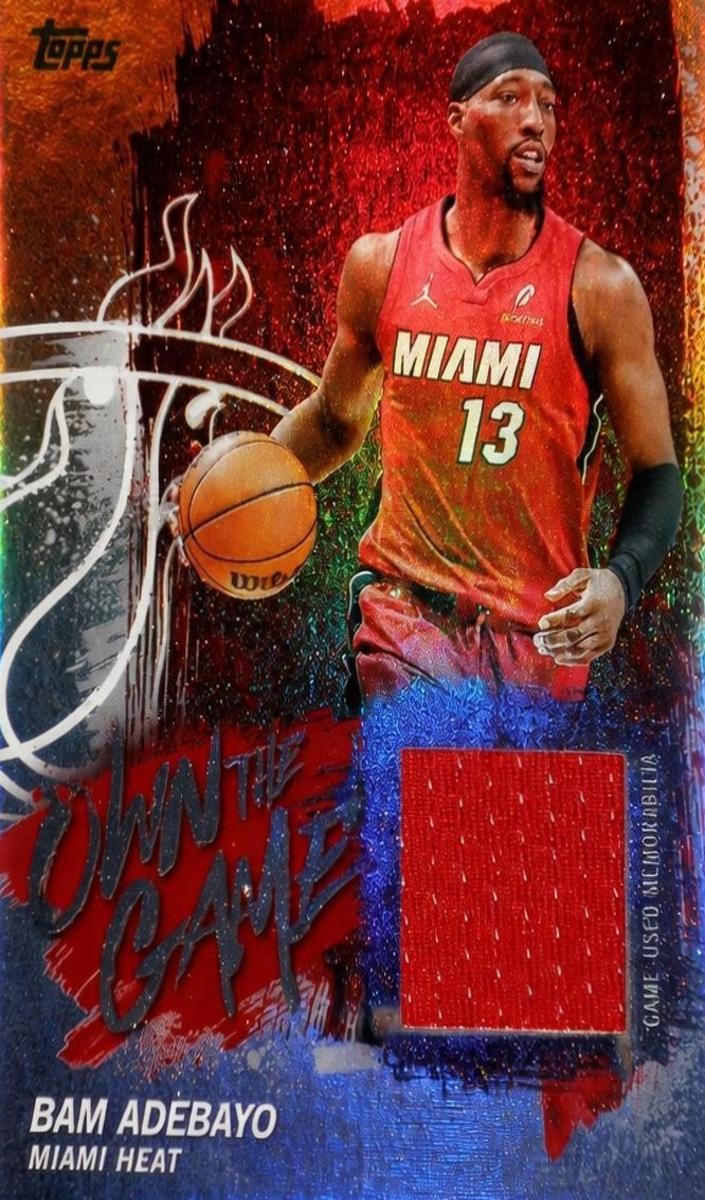 2025 Topps Basketball Rainbow Foilboard Bam Adebayo #OTGA-BA