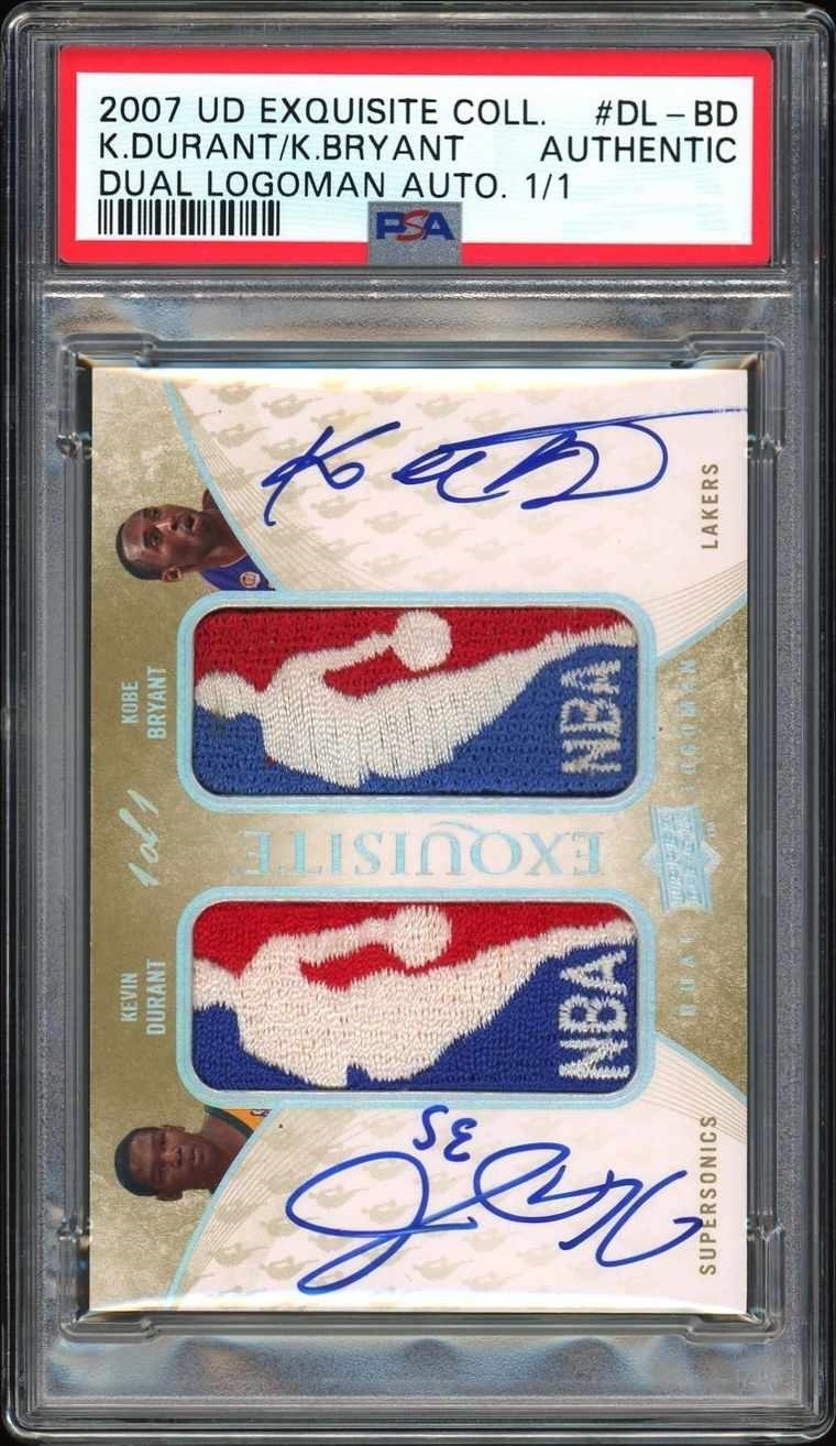 2007 Upper Deck Exquisite Collection Basketball Kobe Bryant #DL-BD