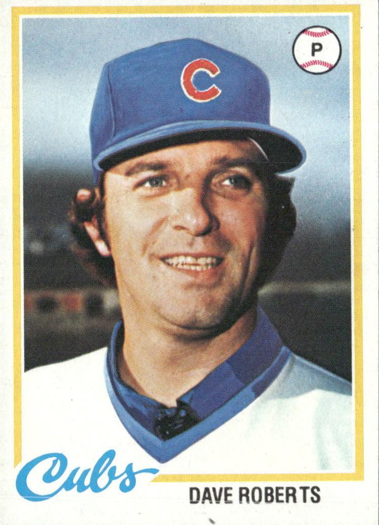 1978 Topps Baseball Dave Roberts #501