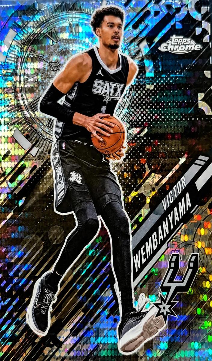 2025 Topps Chrome Basketball Pulsar Refractor Victor Wembanyama #GT-11