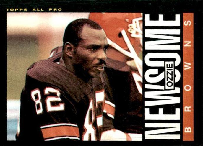 1985 Topps Football Ozzie Newsome #232