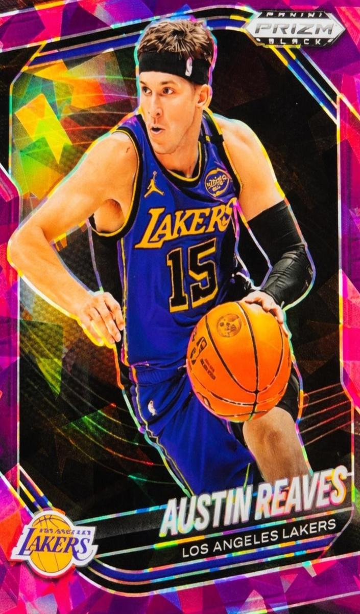 2024 Panini Prizm Black Basketball Purple Ice Austin Reaves #21