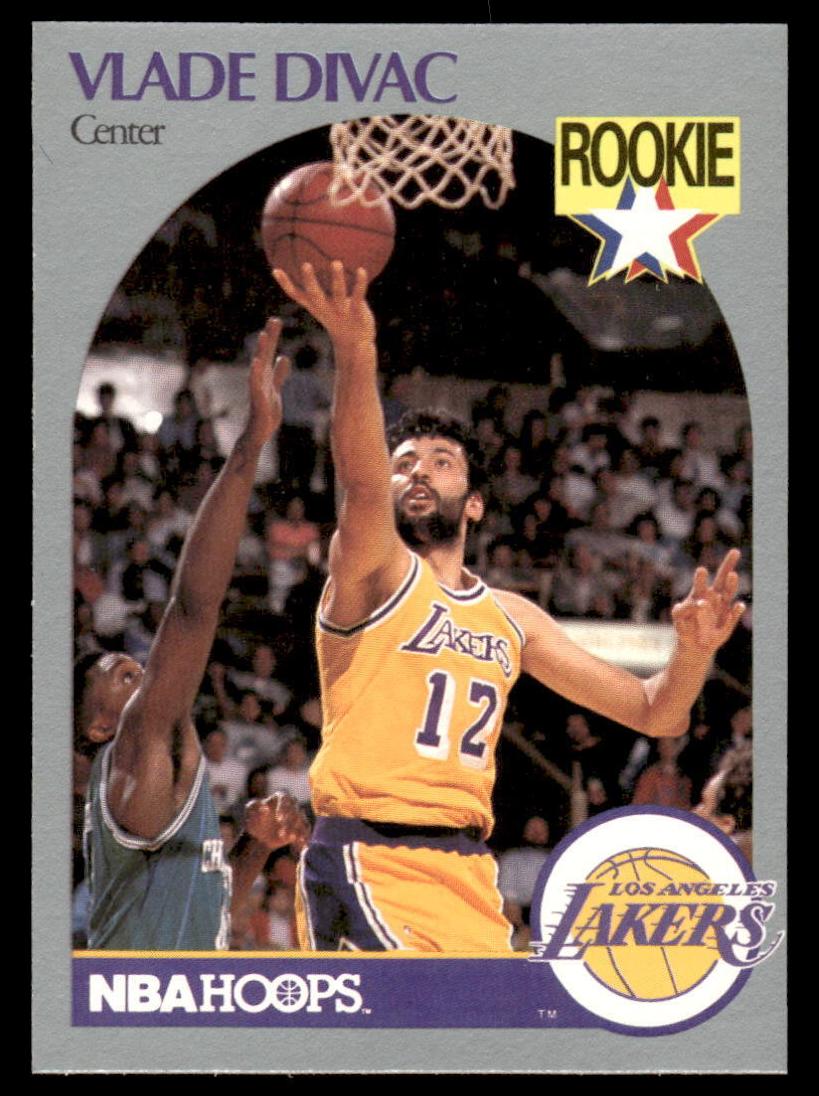 1990 Hoops Basketball Vlade Divac #154 PSA 9