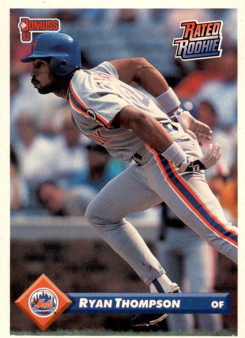 1993 Donruss Baseball Ryan Thompson #242