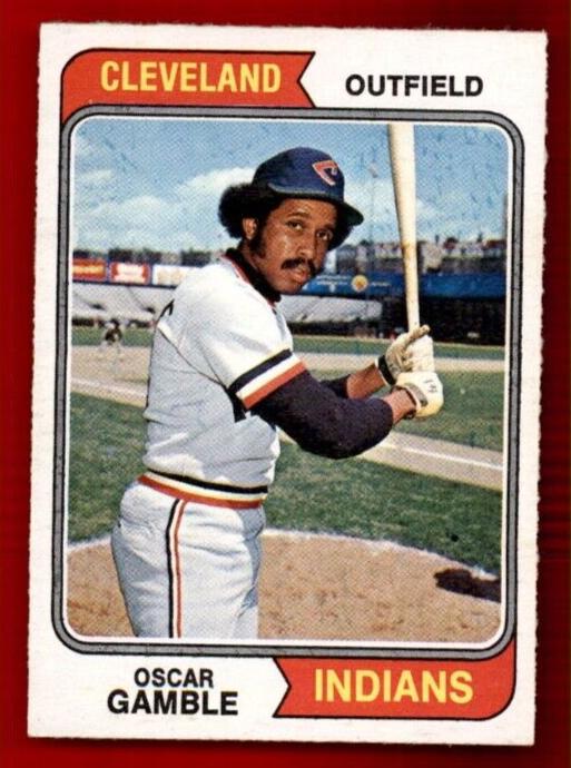 1974 O-Pee-Chee Baseball Oscar Gamble #152