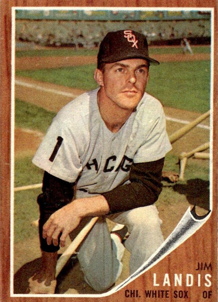 1962 Topps Baseball Jim Landis #540 PSA 7.5