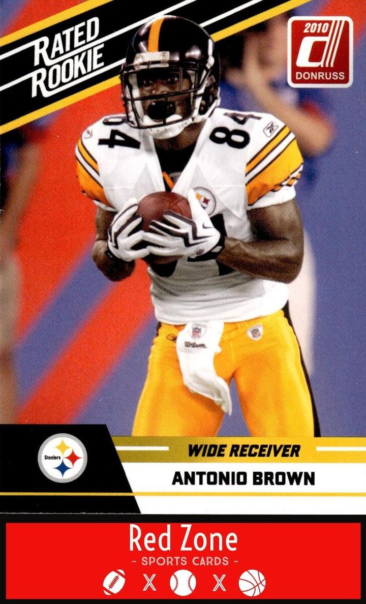 2010 Donruss Football Antonio Brown #6